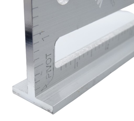 ANGLE univerzálne tesárske strešné pravítko 185mm x 260mm s pätkou
