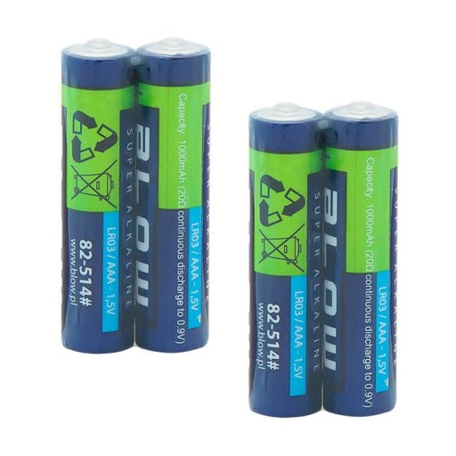 ALKALICKÉ BATÉRIE AAA BATÉRIE R3 BLOW 4x