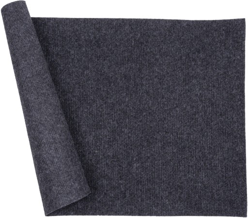 Veľtržný koberec REMONTOWA GREY, šírka 2 m