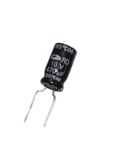 ELEKTROLYTICKÝ KONDENZÁTOR 10V 470uF C4E - 5 ks