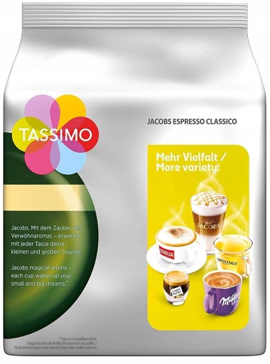 TASSIMO Jacobs Espresso Classico kapsule 16 ks