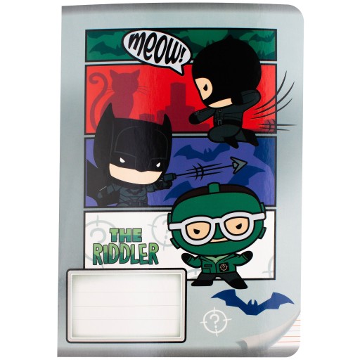 A5 TROJRIADKOVÝ ZÁPISNÍK, 16 STRÁN BATMAN BENJAMIN