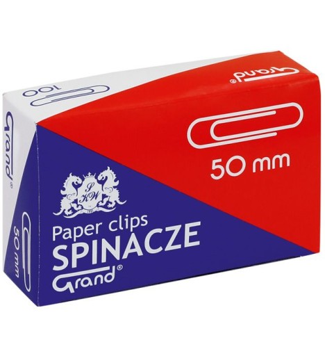 Okrúhle spony na dokumenty 50 mm Grand 100 ks