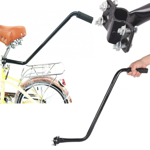 VODIČ RUKY BICYKEL RUkoväť BICYKLA NA NAUČENIE SA JAZDIŤ NA BICYKLOVE TLACIČKU
