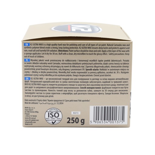 K2 Ultra Wax Tvrdý vosk 250g K073