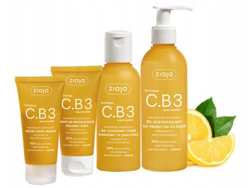 Vit.C.B3 Nočný krém-maska na tvár 50 ml Ziaja