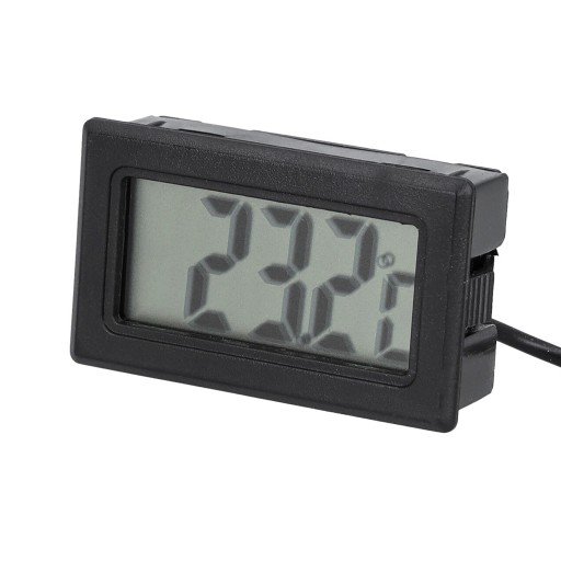 TEPLOMER SO SONDOU do kuchynskej chladničky, digitálny elektronický do akvária