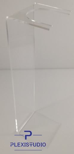 STOJAN NA OBUV PLEXI ČIŽANY v-40cm