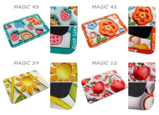 Protišmyková kúpeľňová podložka pre deti, 3D, farebná