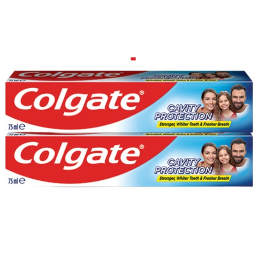 Colgate Cavity Protection zubná pasta proti zubnému kazu 2x75ml