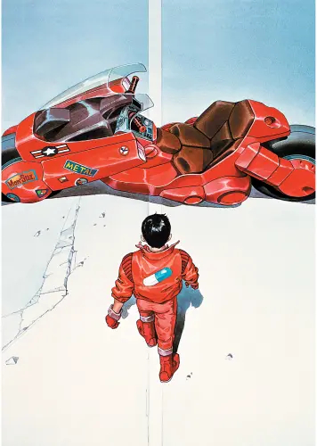 Anime Manga Akira plagát a_001 A3