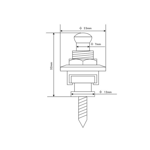 Zámok popruhu Jeremi SL-101S