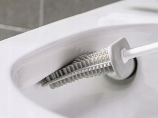 SILIKÓNOVÁ WC KEFA DO KÚPEĽNE WC