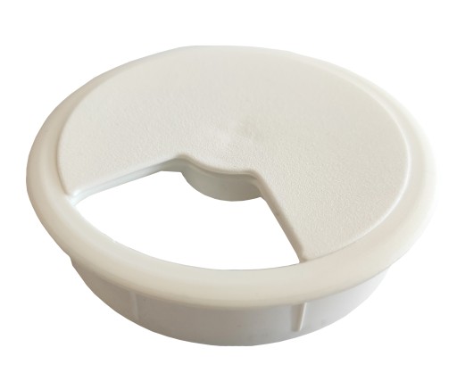 Káblová priechodka fi 60 mm Avanti WHITE