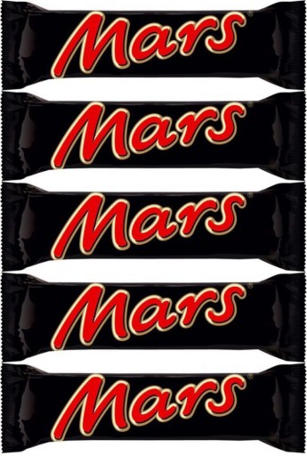 Mars tyčinka s nugátovou a karamelovou náplňou 51g x5