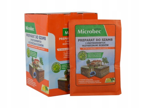 BROS Microbec prípravok do septikov 25g citrón