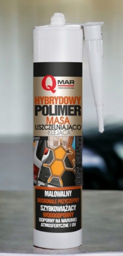 POLYMÉR ČÍRE MONTÁŽNE LEPIDLO NA BETÓNOVÉ PVC PÁSY SKLO DREVO QMAR