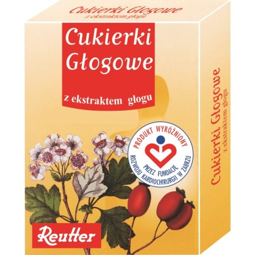 Reutter, cukríky Hawthorn, 50 g