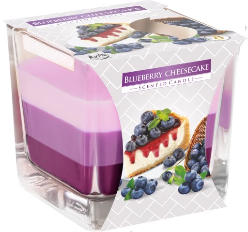Vonná sviečka BISPOL Sweet Blueberry Cheesecake