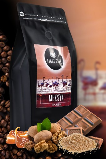 Čerstvo pražené kávové zrná 100% Arabica Mexico 50G pre kávovar na espresso