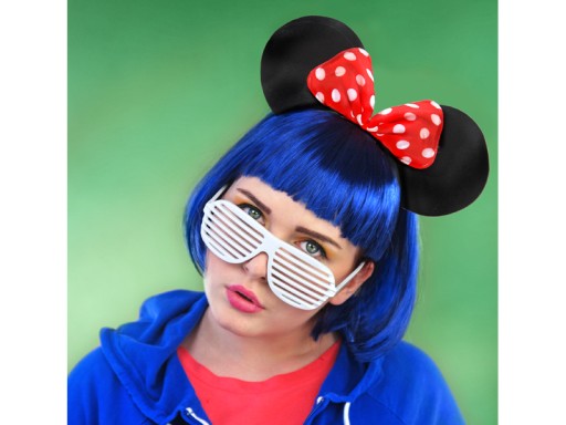 id_534 MICKEY ČELENKA MINNIE MOUSE MINI UŠI GUĽA