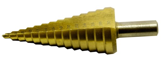 KUŽELOVÁ VŔTAČKA, VIACSTUPŇOVÁ VŔTAČKA DO KOVU, KUŽEL 4-20mm