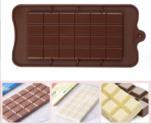 Silikónová čokoládová forma na mini čokoládové tyčinky