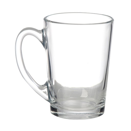 Nový Morning Luminarc priehľadný sklenený hrnček 320 ml sklo