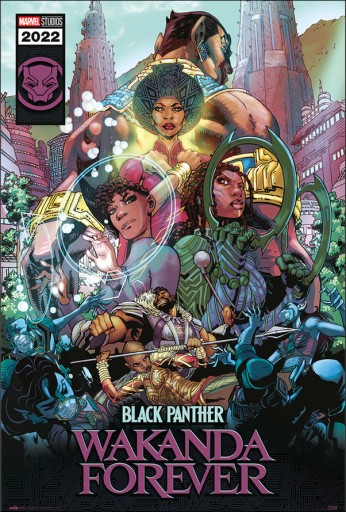 Plagát Marvel Black Panther Wakanda 61x91,5 cm