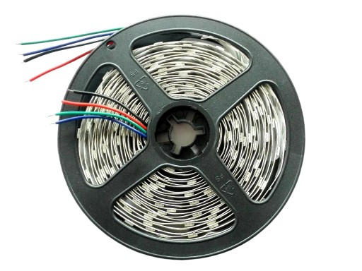 RGB 5050 LED pásik 1m 30 diód Colorful Solid 12V