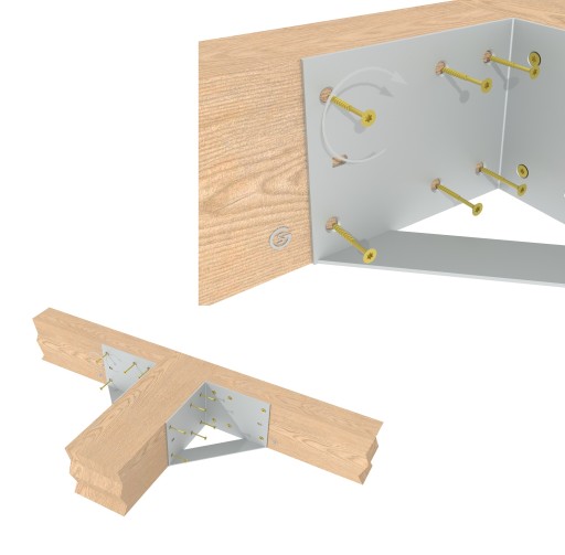 Skrutka do dreva, kužeľová Unix až Torx 4,0 x 40 mm