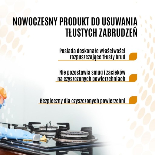 Clinex FAST GAST Tekutina na mastnotu a pripáleniny 1 l