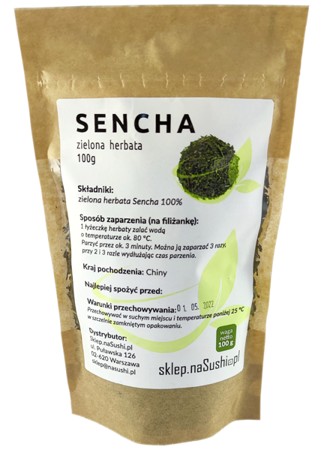 Sencha čaj - tradičný zelený čaj 100g