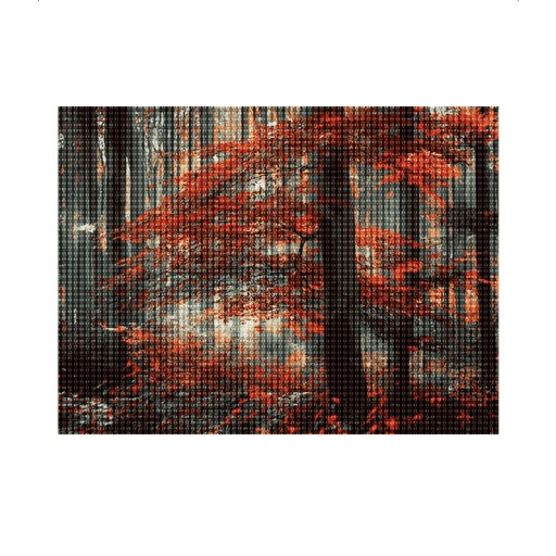 Diamantové vyšívanie Diamond 30x40cm Forest DPX-02838