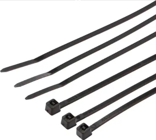 SVORKY VIAZAČ KABEL 3,6x300mm ČIERNA VIAZAčka 100ks