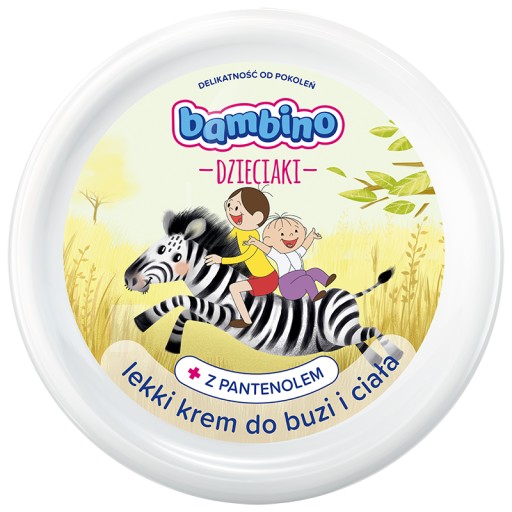 Ľahký krém pre deti BAMBINO KIDS + zdarma