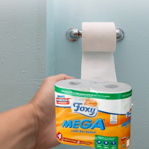 Toaletný papier FOXY MEGA A'4