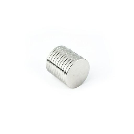 SILNÝ VALCOVÝ NEODYMIOVÝ MAGNET 9,5x1 MM - 10 KS