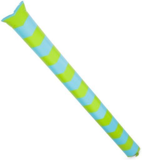 Veľký BALÓN 2,5 m Zelený Modrý na nafúknutie