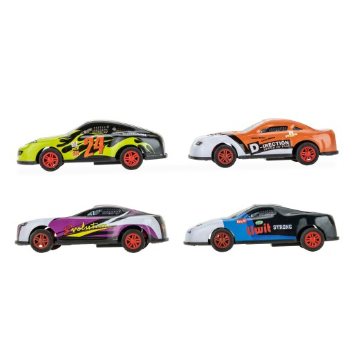 JAZDENÉ AUTO 4 KS MIX HRAČKA SET MINI AUTO