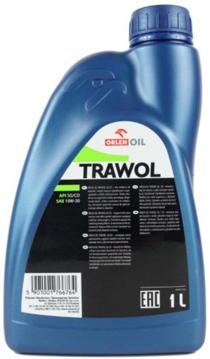 Orlen Oil Trawol 10W-30 SG/CD olej do kosačky na trávu 1l