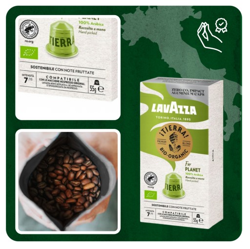Nespresso Lavazza Tierra Planet 10 kapsúl