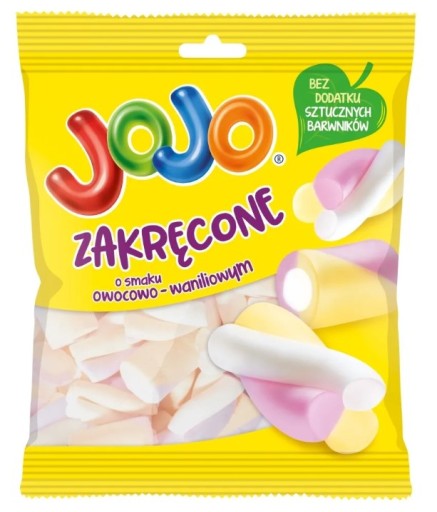 JOJO TWISTED FRUITS ovocie a vanilka 90 g