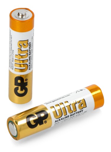 Alkalická batéria AAA / LR03 1,5V GP Ultra 2 ks