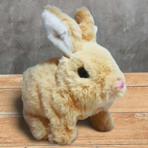 FLUFFY BUNNY KIKING SO ZVUKOM E1165 BATÉRIA EMAJ