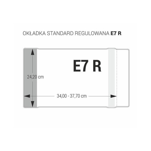 Kryt E7R nastaviteľný 24,2cm x 33,5-37cm kryštál