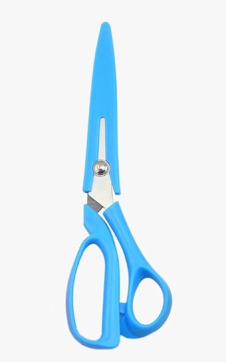 KRAJČÍRSKE NOŽNICE VEĽKÉ OSTRÉ NOŽNICE NA LÁTKY + OBAL 23 cm