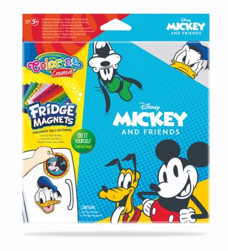 MICKEY MOUSE MAGNET MAGNET MIX 6 VZOROV