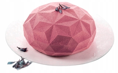 SILIKÓNOVÁ FORMA NA TORTY DIAMANTOVÁ MOUSE DEZERT DOME VEĽKÁ FORMA