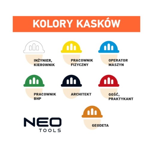 SCHVÁLENÁ OCHRANNÁ PRILBA, BIELA NEO TOOLS 97-201